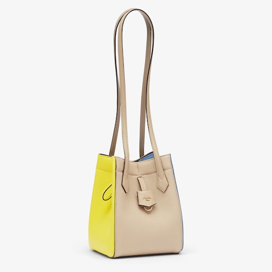 Fendi Origami Mini Multicolour Leather Mini Bag That Can Be Transformed - Image 3